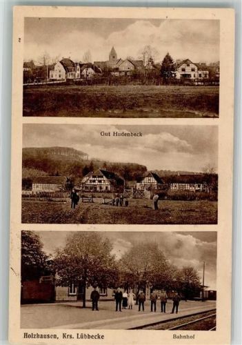 Preußisch Oldendorf Bahnhof Gut Hudenbeck Holzhausen