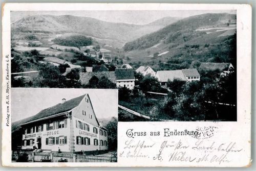 79585 W7853 Endenburg 1903 - Gasthaus zum Pflug
