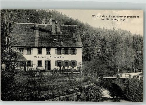 Kirchberg 1917 Gasthaus zum Eisenhammer