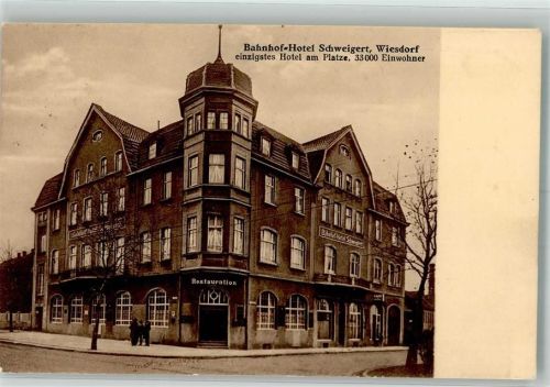 Wiesdorf Bahnhof-Hotel Schweigert
