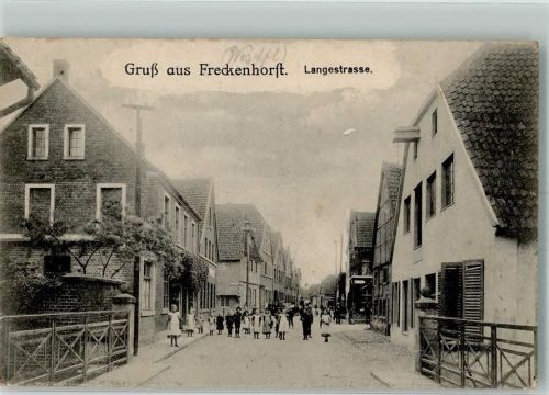Freckenhorst 1918 Langestraße