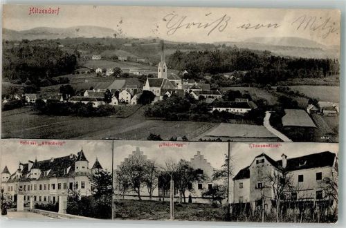Hitzendorf 1911 Schloss Altenberg Reiteregg Tausendlust