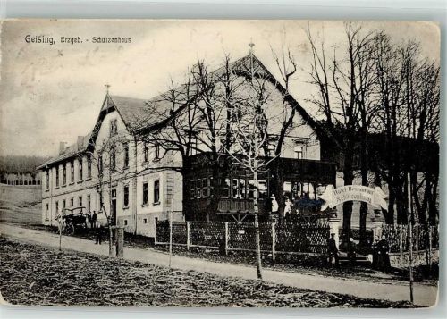 Geising 1914 Hotel-Gasthaus Schützenhaus
