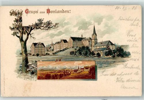 Bonlanden 1904 Kloster Bonlanden