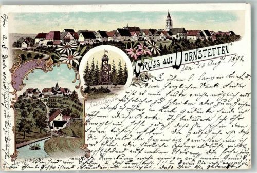 Dornstetten 1897 Aussichtsturm