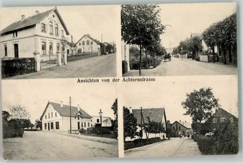 Zetel 1911 Blick von der Achternstraße