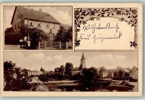 Wilhelmsdorf Gasthaus Bergner Dorfkirche