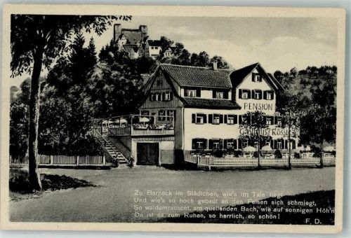 Berneck Gasthaus u. Pension zum Rössle