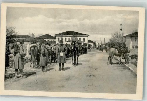 Shkodra 1916 Hauptstrasse WK I Uniform