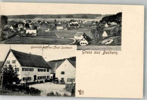 Bachern Gasthaus Sandmeir Verlag Ottmar Zieher-München