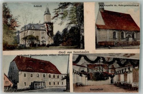 Seerhausen Schloss Kapelle Gasthaus Seehausen Festsaal