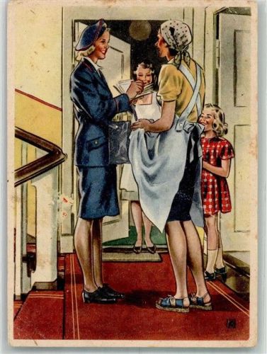 1944 Frauen schaffen für Euch Postbotin