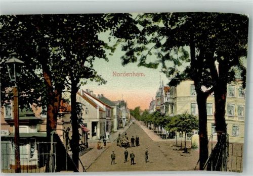 Nordenham 1907 Ortsstrasse