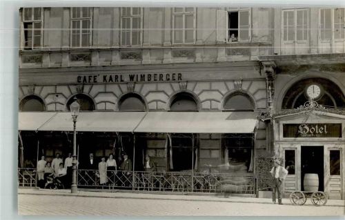 Wien Cafe Karl Wimberger Hotel