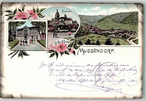 Muggendorf 1899 Kurhaus Tüchersfeld