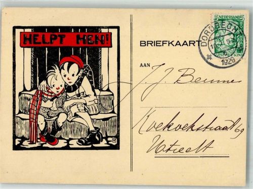 1929 Helpt Hen Spende Kinderarmut