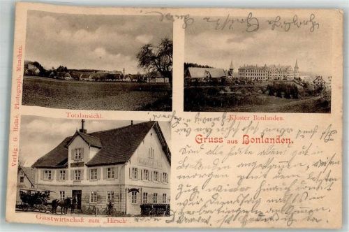 Bonlanden 1900 Kloster Bolanden Gasthaus zum Hirsch