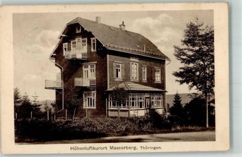 Masserberg 1926 Genesungsheim Masserberg