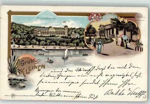 Bad Kleinen 1904 Gasthaus Groth Wasserheilanstalt