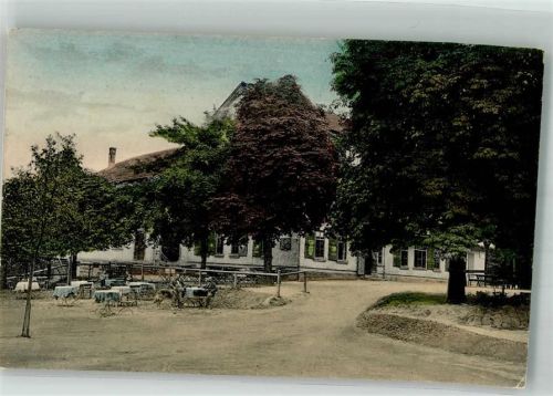 Gräfenhain Gasthaus Schützenhof Gartenwirtschaft Hund