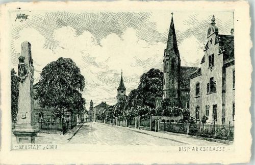 Neustadt Bismarckstrasse Denkmal