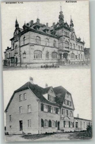 Hermsdorf Rathaus Gasthaus Schützenhaus