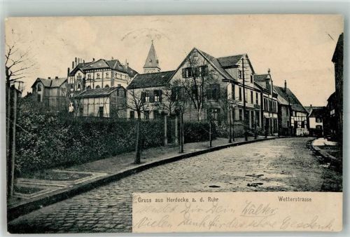 Herdecke 1905 Wetterstrasse