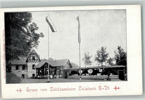 Sulzbach Schützenheim Fahnenmasten
