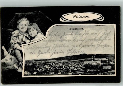 Waldsassen 1906 Waldsassen Geschwisterpaar