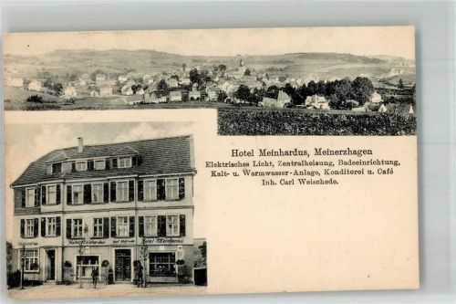 Meinerzhagen 1917 Hotel Meinhardus