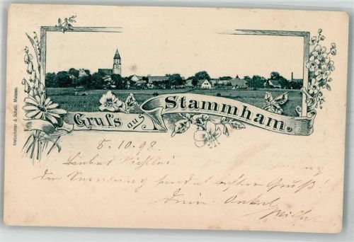 Stammham 1898 Dorfkirche