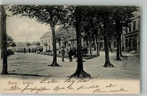 Marne 1903 Dorfstrasse Hotel