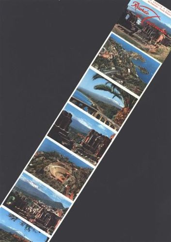 Taormina Leporello 19 Kleinfotos 143 cm x 10,5 cm