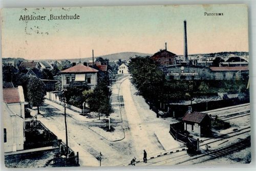 Buxtehude Altkloster Brauerei Beschrankter Bahnübergang