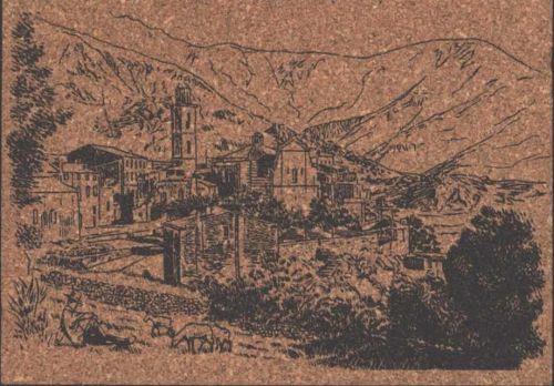 Typisches Dorf auf Korsika