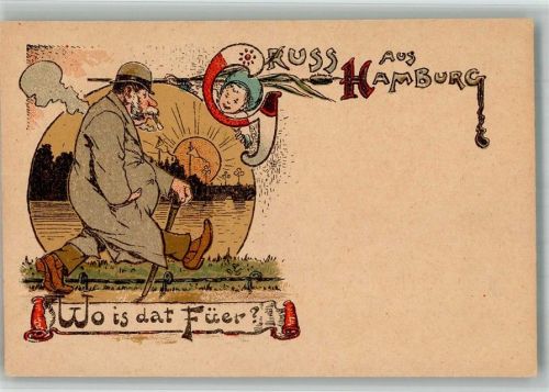 W2000 Hamburg Plattdeutsch Dialekt Humor Christiansen, Hans 1895 BOAKC