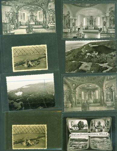 Spaichingen Lot mit 7 AK und 5 Fotos unterschiedliche Grössen Dreifaltigkeitsberg