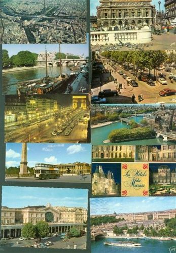 75000 Paris Lot mit 72 AK