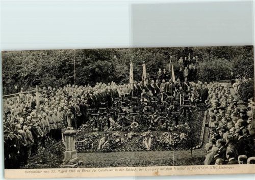 Longwy Gefallenengedenkfeier 22. August 1915