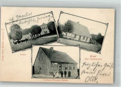 Stolp Czierwienz Schloss Gasthaus Nemitz