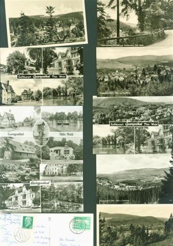 Georgenthal Lot mit 17 AK