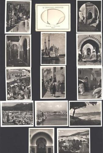 Ceuta FOTO KEINE AK Kleinfotoserie 13 St im Originalumschlag