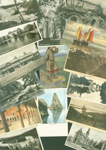 Lot mit 53 AK und 2 Fotos