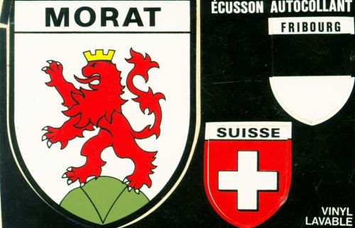 Murten abziebare Aufkleber Vinyl