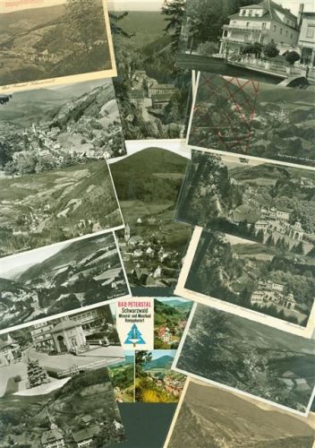 Bad Peterstal Lot mit 22 AK einige mit Kleberesten