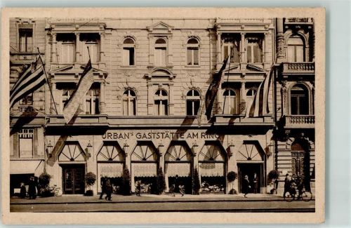 Köln Hohenzollernring Urban's Gasthaus am Ring Fahnen Fahrrad Hohenzollerring 20