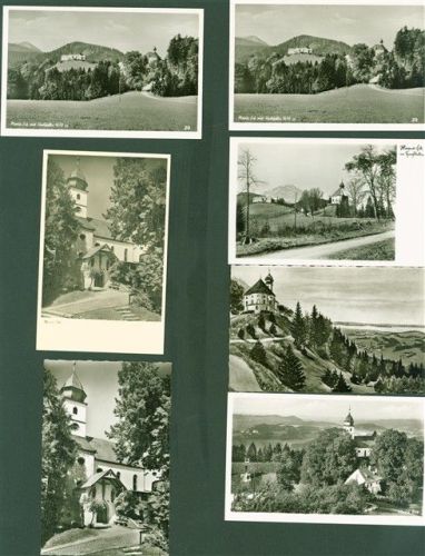 Maria Eck Lot mit 21 AK viele mehrfach unterschiedliche Grössen Originale aus dem Archiv eines Ansichtskartenverlages