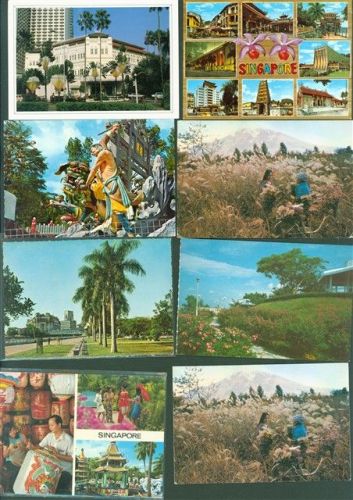 Singapore Lot mit 14 AK