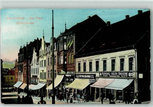 Neunkirchen 1915 Adler-Drogerie Emailleschilder