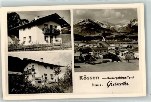 Kössen Haus Gründler am Kaisergebirge